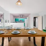 3 Bed Canal St Flat Sleeps 9 Centre Appartement *