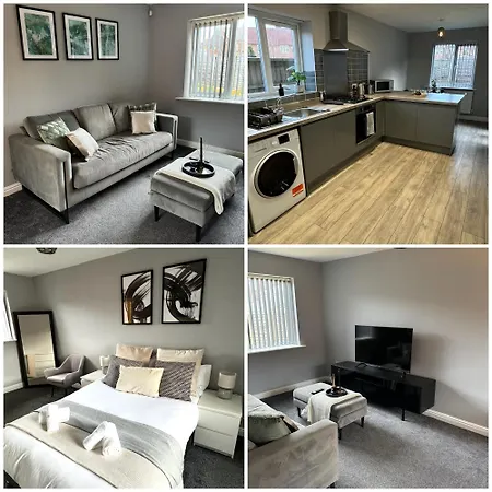 Lux 3 Bed 10 Mins From Centre - Parking & Netflix * マンチェスター