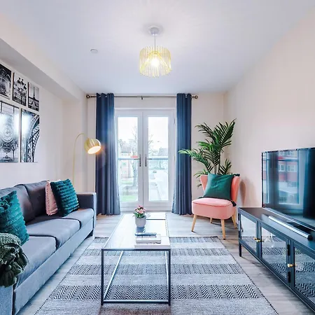 Lägenhet Deluxe New Build 2 Bedroom 2 Bathroom - Free Secure Parking Manchester
