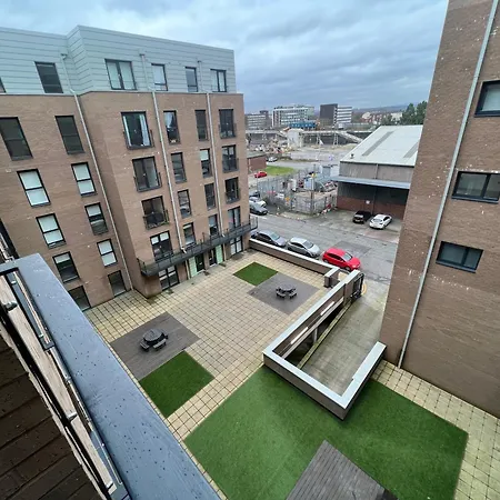 Appartamento High End 2bed Duplex Apt With Top Floor Terrace Near City Centre Salford