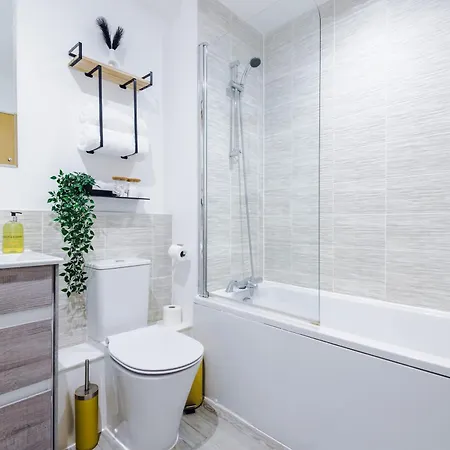 Athena Suite: Mdn 2bd W/ Roof Terrace Apartamento Mánchester