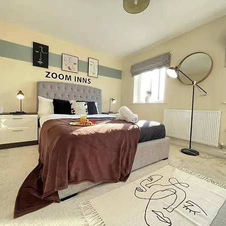 Stylish In Vibrant Salford, Manchester! Appartement *