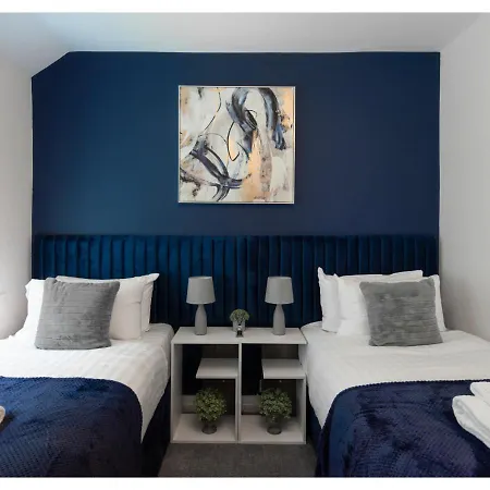 Cozy 3 Bd House, Perfect For Large Group Of 6 Lejlighed Manchester