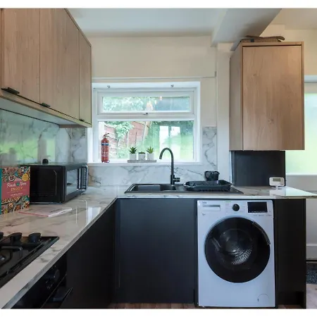 Cozy 3 Bd House, Perfect For Large Group Of 6 Lejlighed Manchester