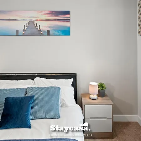 Spectacular Balcony View In Centre Apartament Manchester