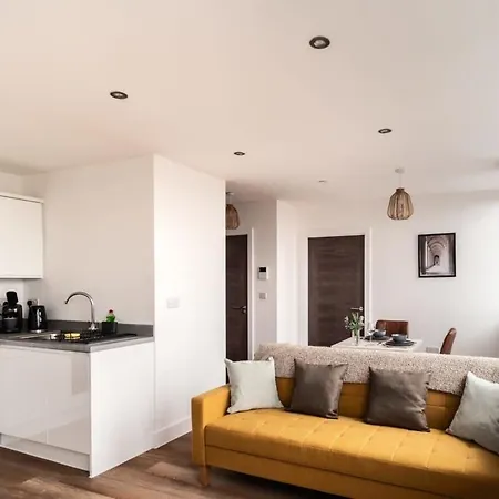 Lägenhet Stayzeni, Alexandra Rise Super 1 Bed Manchester