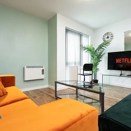 Apartamento Beehive Salford Quays Immaculate 1-bed Flat With Free-parking Manchester