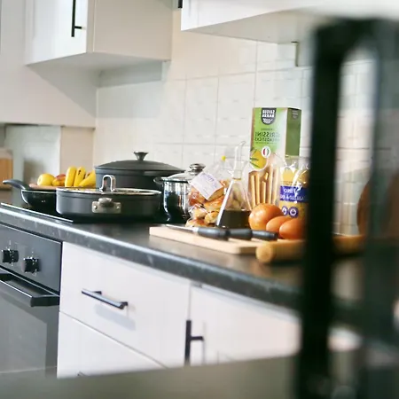 アパート Pass The Keys Stylish Flat With Parking Close To Coop Arena *