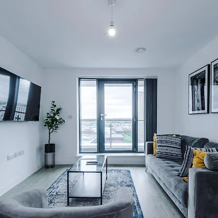 Apartmán Quayview Oasis In Salford Manchester
