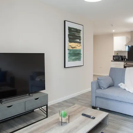 Modern 2bd In Lägenhet Manchester