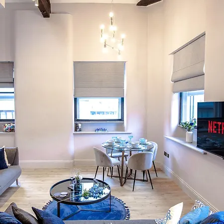 公寓 M1 Centre 3 Bed 3 Bath Luxe Penthouse 曼彻斯特