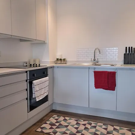 Balcony, Waterfront, En-suite, Roof Terrace, Yogo Exercise Studio, City Views Salford Apartmán