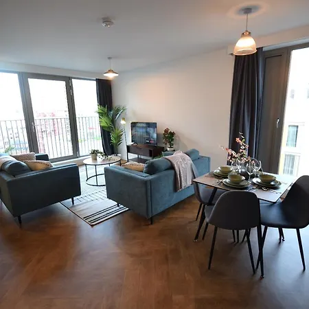 Appartement Life Top-floor 2-bed 1-bath In Ancoats