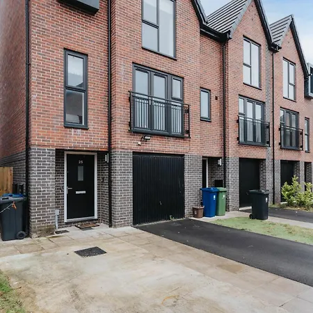 Luxury 5 Bed Near Etihad And Coop Live * Mánchester