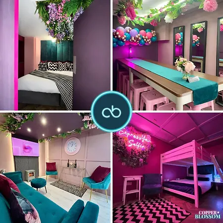 公寓 Manchester's Only Themed Slumber Party For 8 With Makeup *