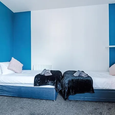 Appartement Free Parking, Sleeps 6, Stylish In Salford Quays Manchester