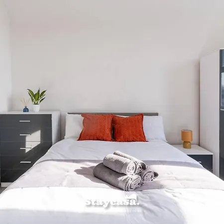 Apartment Casa Cove 2f Flat Free Parking - 5min To Hospital Manchester