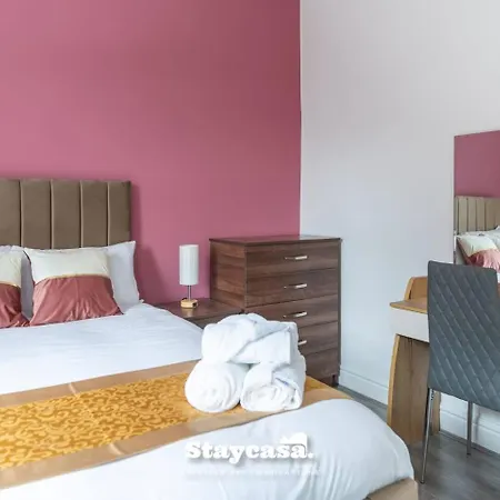 度假居 Modern 5-bed Haven Near Centre 曼彻斯特