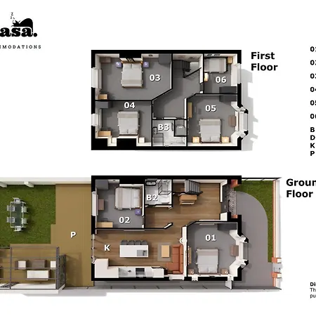 Spacious 6-Bed With Large Patio And Free Parking Holiday home