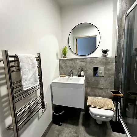 Chic 2-bed Flat - Coop Live & Ethiad Appartement Manchester