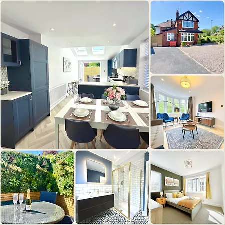 Bright 5 Bedroom House In Didsbury, בית נופש