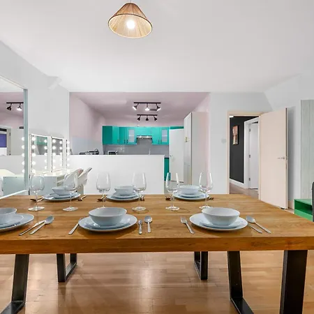 3 Bed Canal St Flat Sleeps 9 Centre Apartamento *