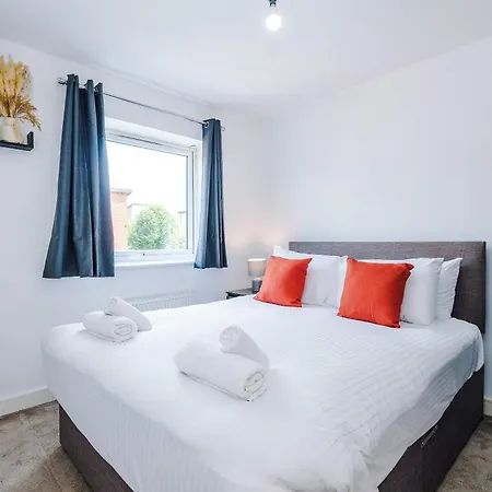 Hébergement de vacances Large 4bedroom 4bathroom Townhouse By Coop Live Arena Manchester