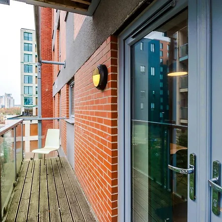 Free Parking, Cosy 2bed In Salford Quays, Balcony, Sleeps 6 Apartmán Manchester