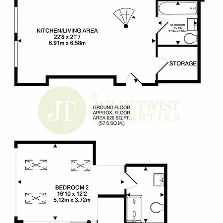 アパート Centre Duplex マンチェスター