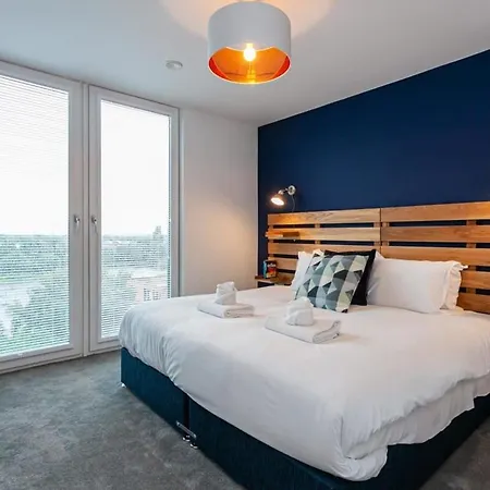 Apartman Modern & Spacious 2 Bed By Old Trafford
