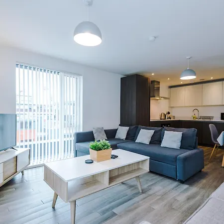 Stylish Two Bedroom With Balcony Διαμέρισμα Μάντσεστερ