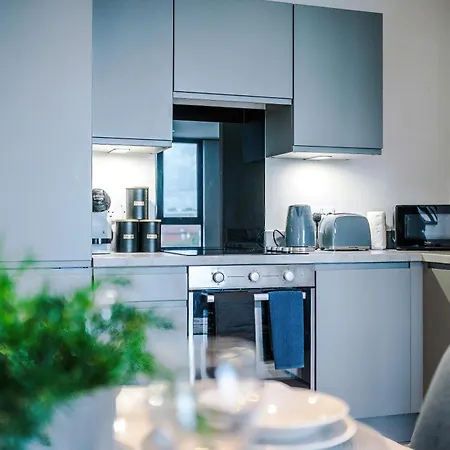 Luxury 1br Self Check-in 10mins To Centre Apartament