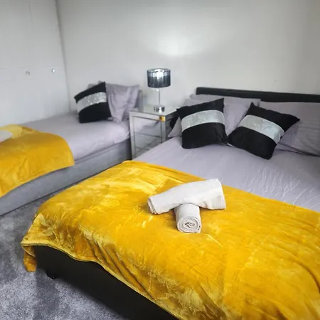 Luxury Free Wifi Old Trafford Rum i privatbostad