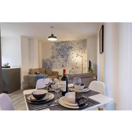 Apartman The Halo - Terrace - - Parking Manchester