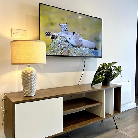 Serviced Near Ao Arena Apartament Manchester