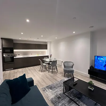 Daire Lux Deansgate Multi Story Manchester