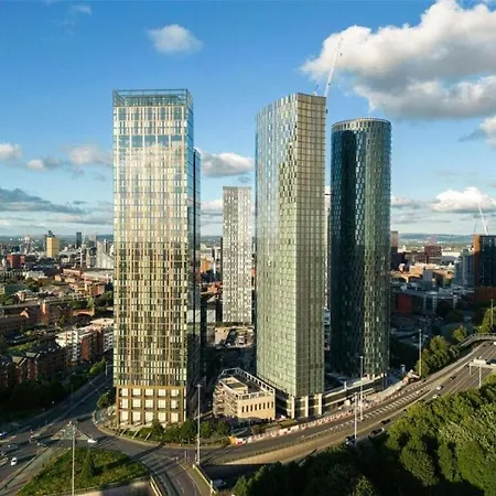 Lux Deansgate Multi Story Daire *