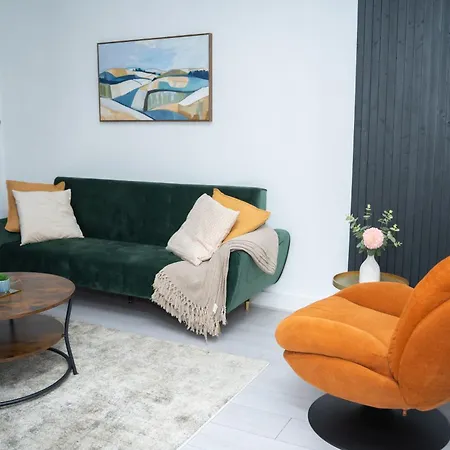 Cozy New 2Br Home In Manchester Parking Sport City Apartman Manchester