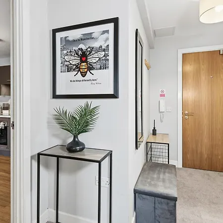 Lux 2bd, Free Parking & Wifi, Near Mcr Center And Media Appartement