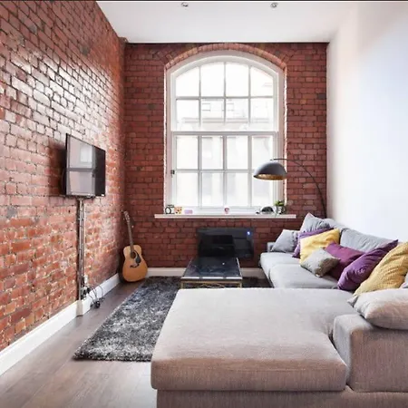 Beautiful 2 Bed Duplex W Mezzanine In City Centre Apartment Manchester