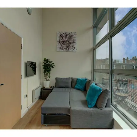 Apartmán Penthouse Apt For 4, Skyline Views, Central Mcr!