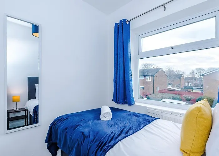 Half Mile To Etihad Stadium & Coop Arena, Free Parking, 6 Ppl 맨체스터