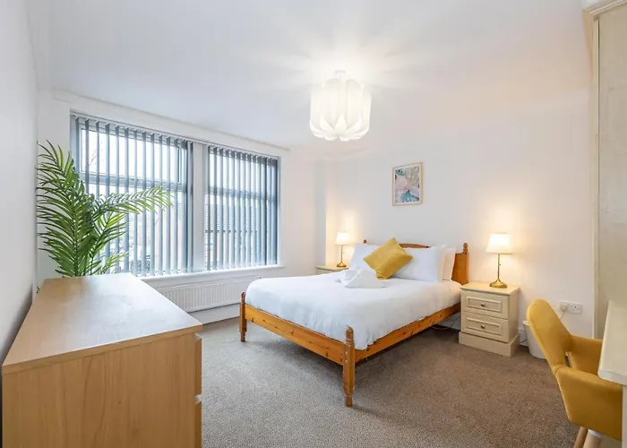 Apartamento The Burton- Free Gated Parking Mánchester