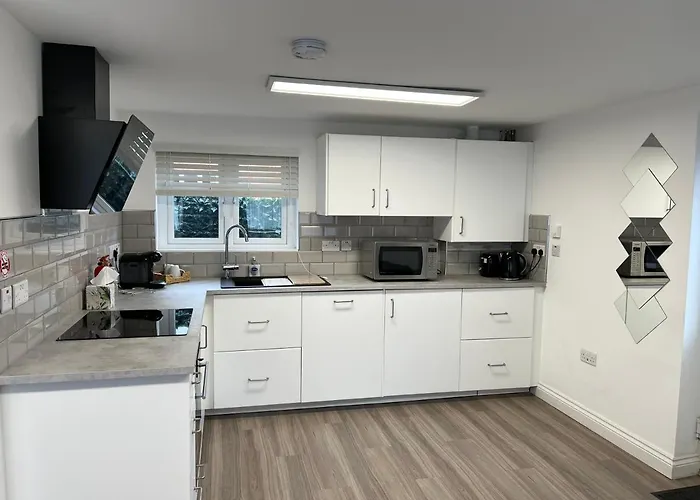 Appartement Appt - Sleeps 2 - Free Parking - 5min-metro Manchester