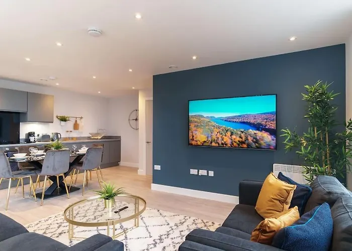 Stunning Brand New 3 Bed By Valore Services Lägenhet *