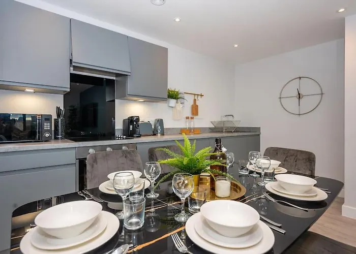 Stunning Brand New 3 Bed By Valore Services Lägenhet Manchester