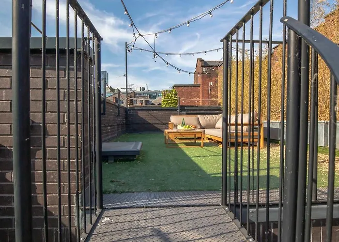 Luxury Roof Terrace Townhouse 펜션 맨체스터