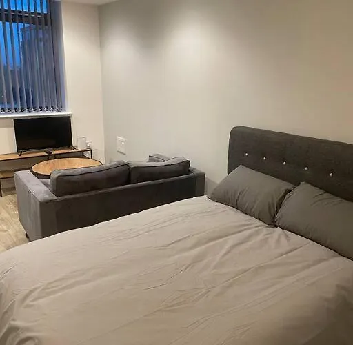 Lägenhet Stylish Flat In Old Trafford Manchester