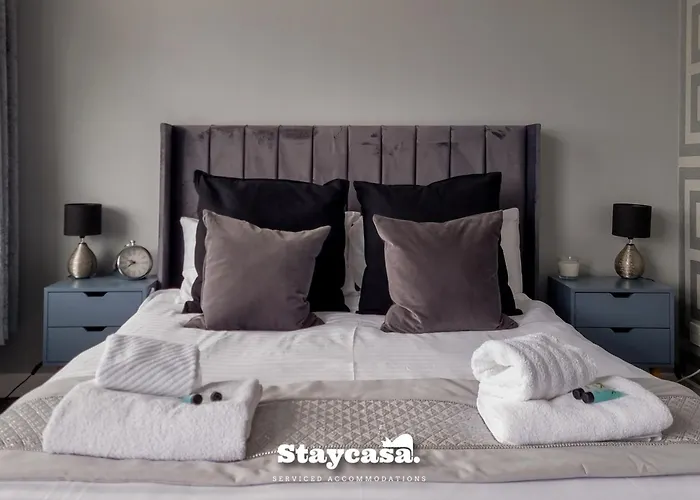 Luxury Penthouse Skyline 23rd Floor 맨체스터