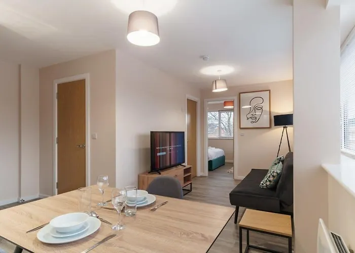 شقة Fantastic 1 Bed Flat - Sleeps 3 *